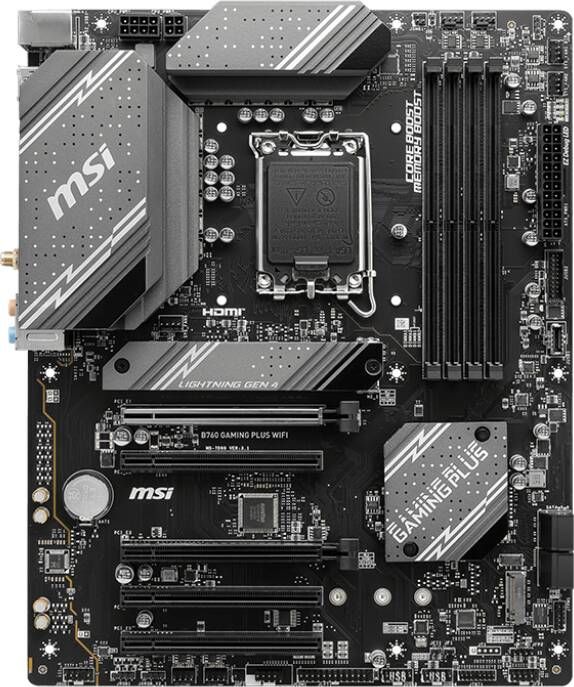 MSI Moederbord B760 GAMING PLUS WIFI DDR5