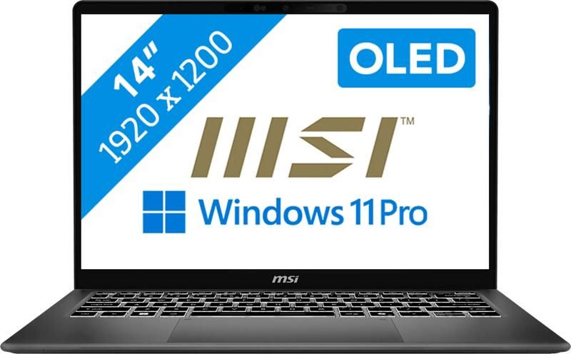 MSI Prestige 14 AI+ D3MG-043NL OLED QWERTY