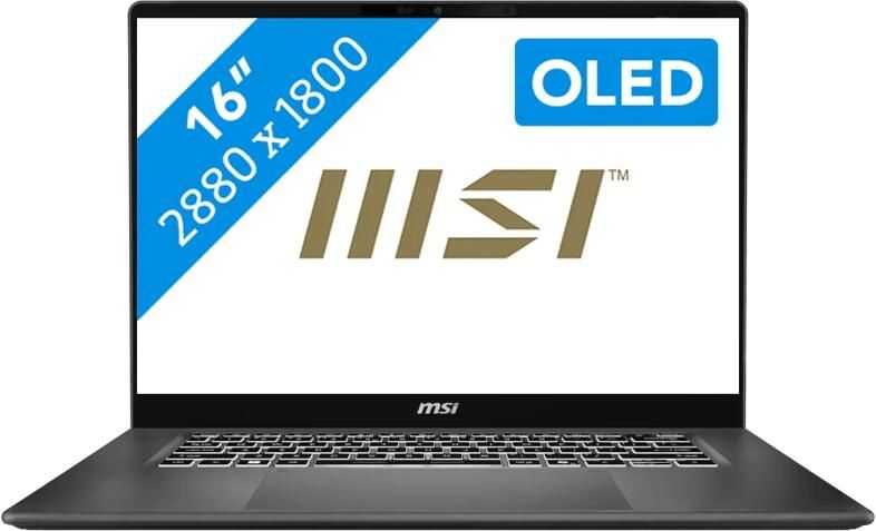 MSI Prestige 16 AI+ OLED C3MG-400NLN QWERTY