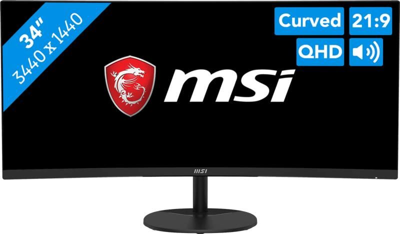 MSI PRO MP341CQ E12 Curved