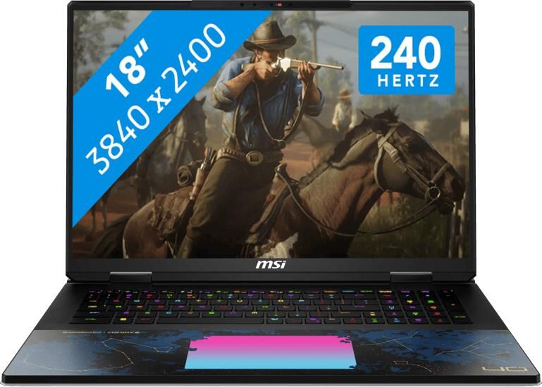 MSI Titan 18 HX Dragon Edition Draco Epic A2WJ-1262NL