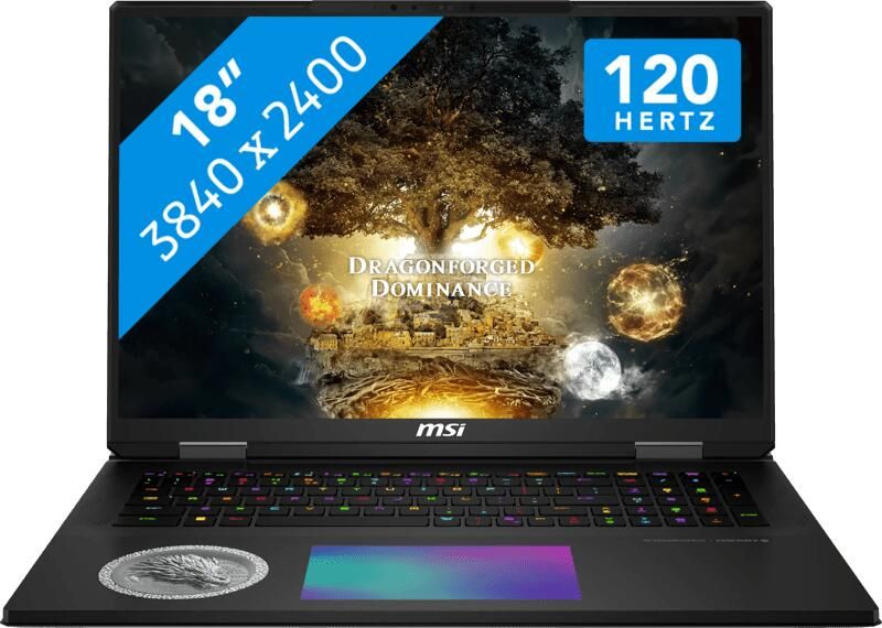 MSI Titan 18 HX Dragon Edition Norse Myth A2XWJG-405NL