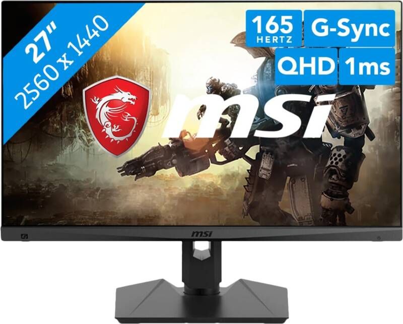 MSI Optix MAG274QRF-QD QHD gaming monitor
