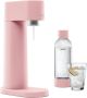 Mysoda Woody Light Pink bruiswatertoestel gemaakt van ecologisch biocomposiet incl CO2 cilinder & fles - Thumbnail 1