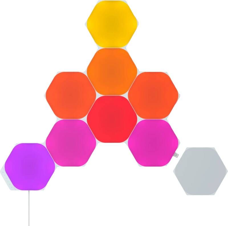 Nanoleaf Shapes Hexagons starter kit 9 stuks NL017