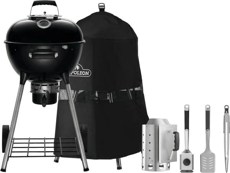 Napoleon Premium Houtskool Kettle 47 cm Starterspakket