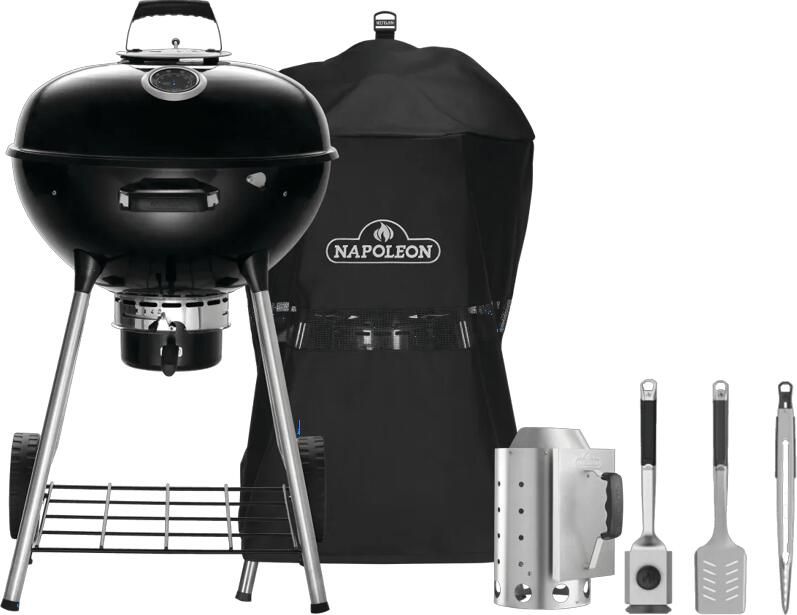 Napoleon Premium houtskool kettle 57cm Starterspakket