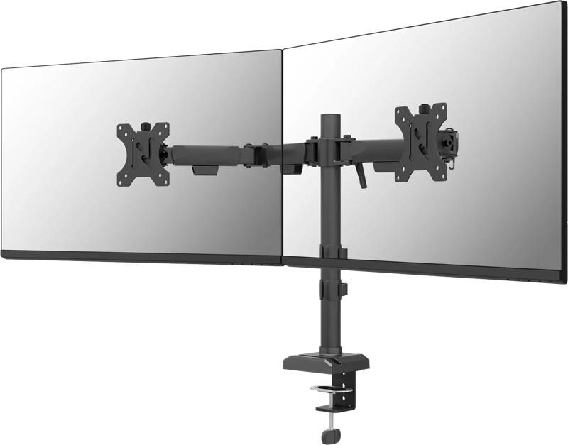 Neomounts NERO DS60-600BL2 Monitorarm Zwart