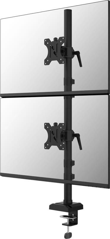 Neomounts NERO DS60-600BL2V Monitorarm Zwart