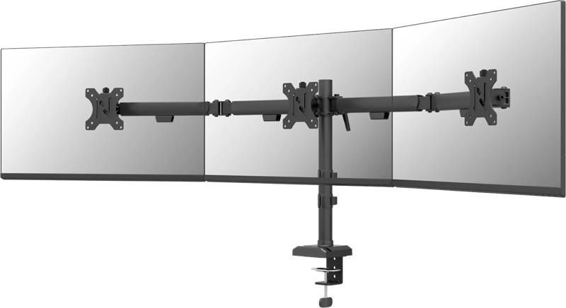 Neomounts NERO DS60-600BL3 Monitorarm Zwart