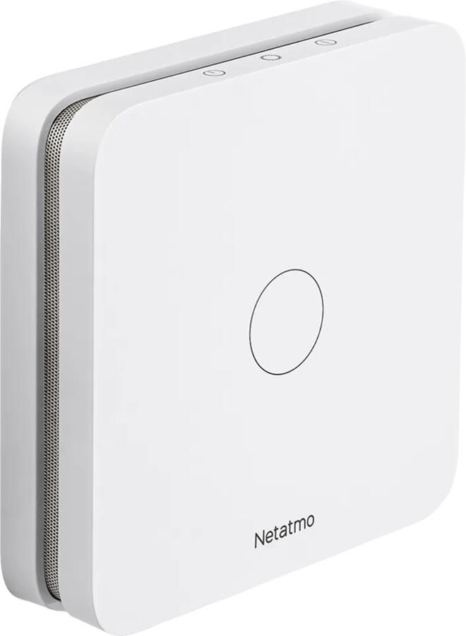 Netatmo Slimme Koolmonoxidemelder Gealarmeerd als er koolmonoxide in uw huis