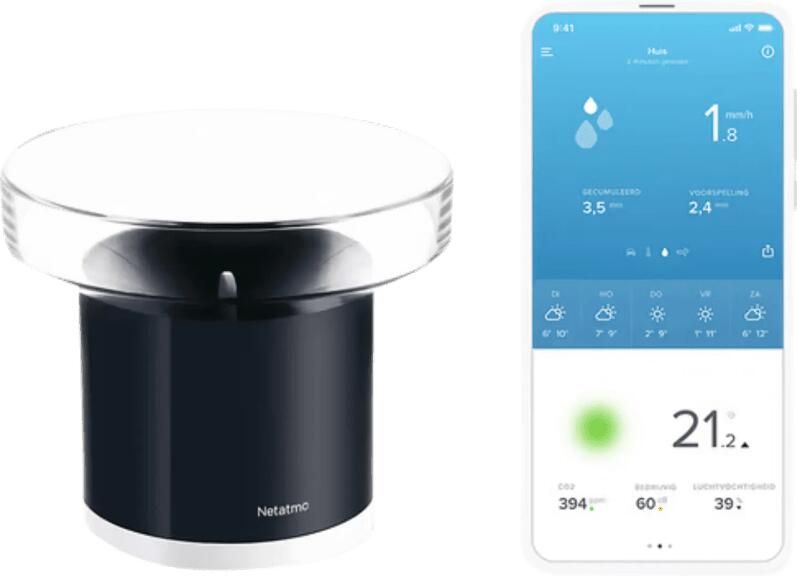 Netatmo Slimme Regenmeter