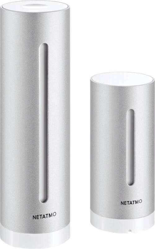 Netatmo NWS01-EC Weerstation Bediening via app Digitaal CO-2 meter