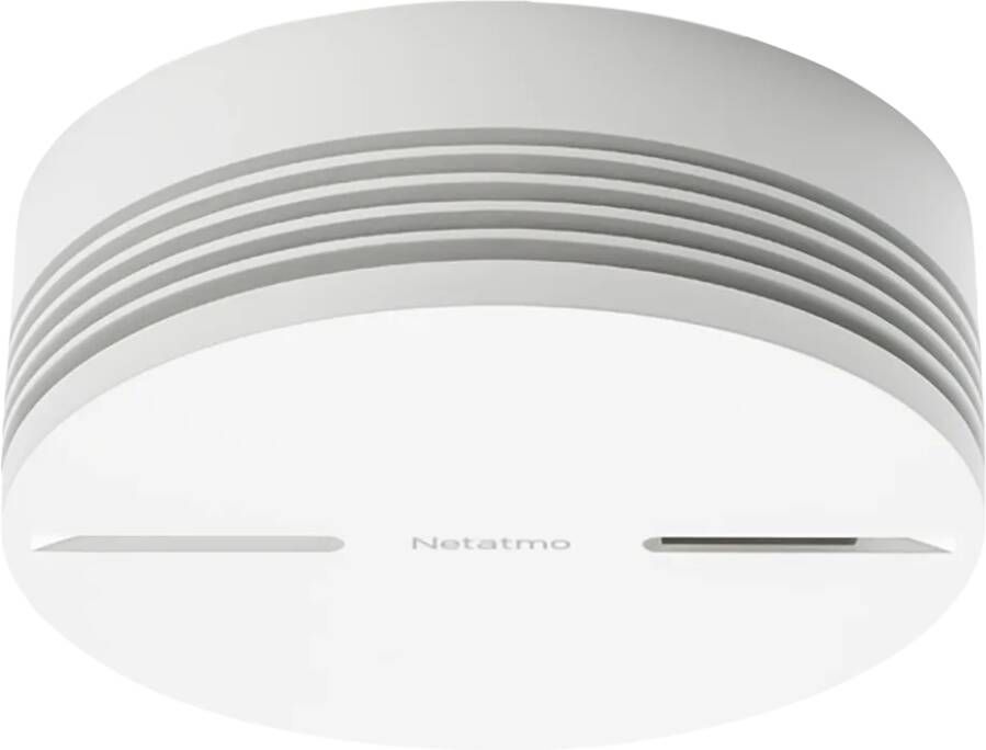 Netatmo Slimme Rookmelder Wit Inclusief Batterij 10 Jaar