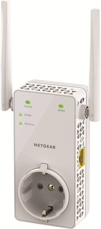Netgear EX6130-100PES WiFi repeater Wit