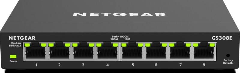 Netgear GS308E | Netwerk Switches | Computer&IT Netwerk&Internet | 0606449140644