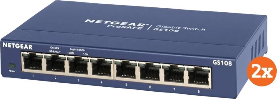Netgear GS108 Duo Pack