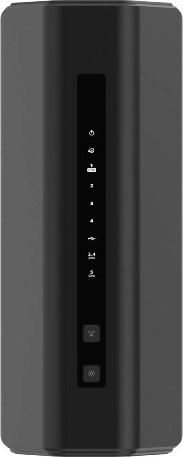 Netgear Nighthawk WiFi 7 Router RS200 (BE6500) Router Zwart