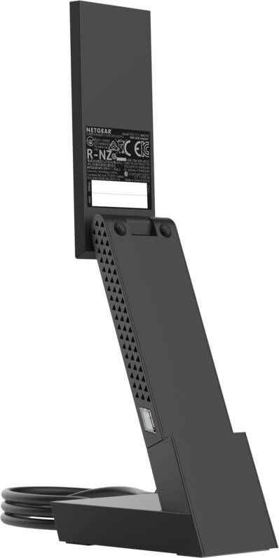 Netgear Nighthawk A8000 WiFi 6E USB 3.0-adapter Wifi adapter Zwart