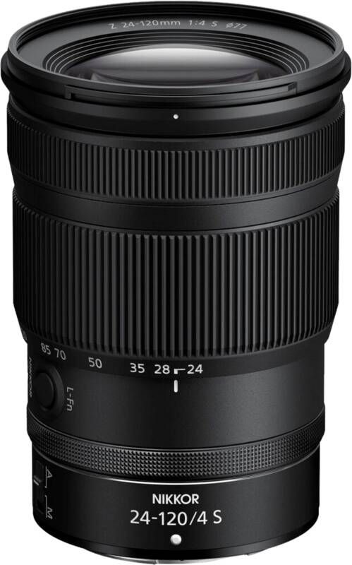 Nikon Nikkor Z 24-120mm f 4 S | Wide Range objectieven lenzen | Fotografie Objectieven | 4960759906274