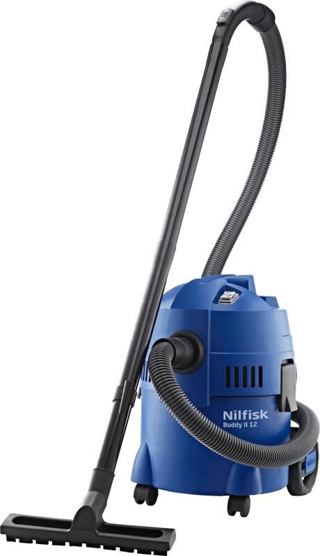 Nilfisk Buddy 12 Nat en Droogzuiger Blauw- bouwzuiger