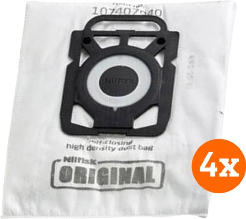 Nilfisk Elite Stofzakken (4 stuks)