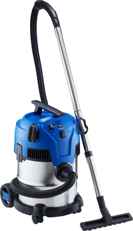 Nilfisk Multi 22 INOX Ketelstofzuiger 22L RVS reservoir Blaasfunctie PUSH en CLEAN reiniging.