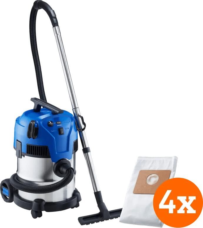 Nilfisk Multi II 22 Inox + Stofzak voor Multi II (4x)