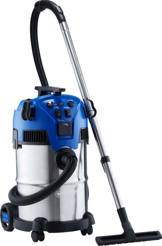 Nilfisk Multi 30T VSC INOX Ketelstofzuiger RVS reservoir Aansluiting externe machine Push en Clean