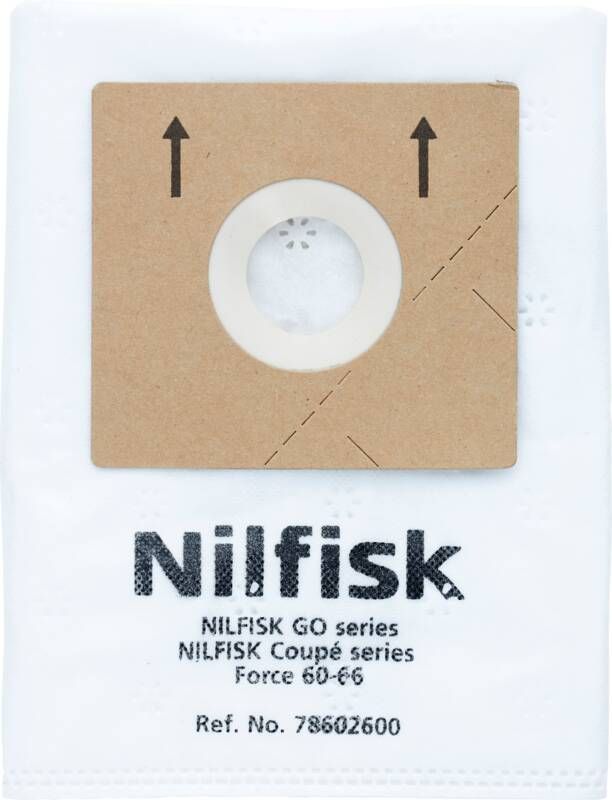 Nilfisk stofzuiger: stofzuigerzak Coupe & Go 5 stuks + microfilter