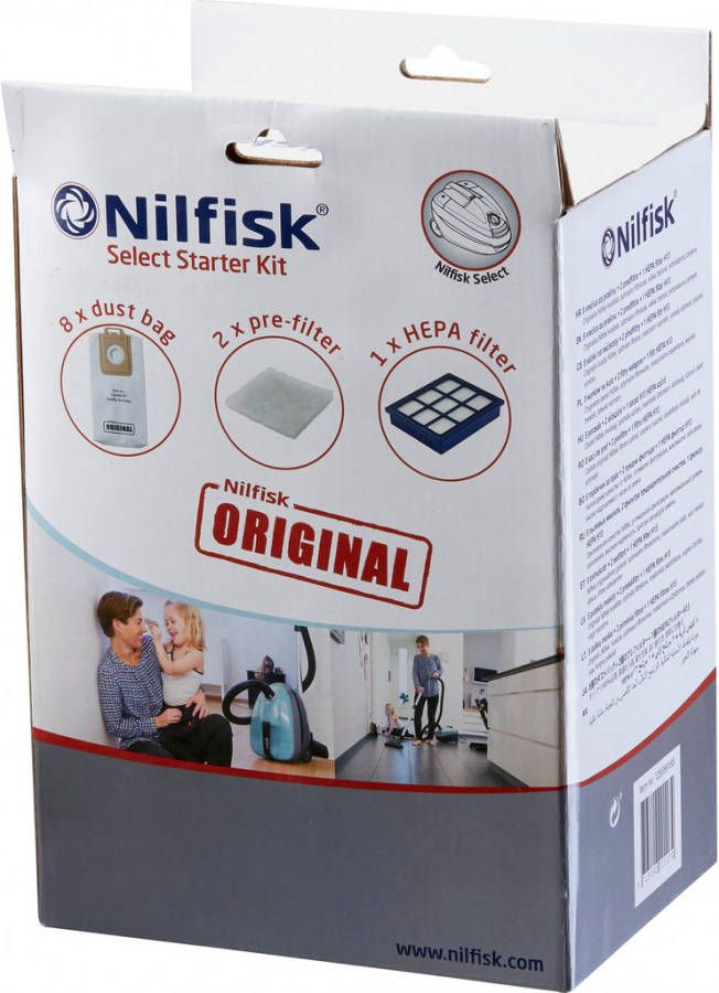 Nilfisk Stofzuigerzak Select Starterkit Select serie 128389188