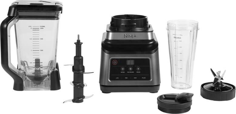 Ninja Foodi 2-in-1 Blender en Smoothie Maker 1200 Watt 2.1 Liter IJsCrusher Auto IQ BN750EU