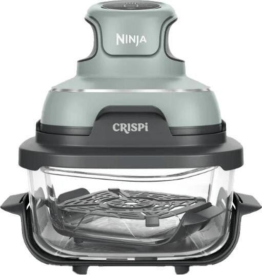 Ninja CRISPi 4-in-1 Airfryer met glazen vershoudschalen Groen FN101EUSG