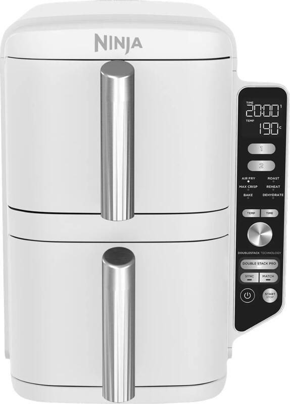 Ninja SL400EUWH Double Stack XL 2-Drawer Airfryer Wit