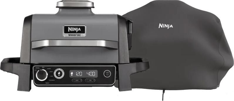 Ninja Woodfire Outdoor Grill OG701EU + Woodfire Hoes XSKCOVEREUUK