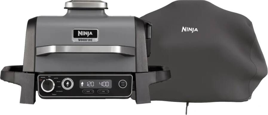 Ninja Woodfire Outdoor Grill OG701EU + Woodfire Hoes XSKCOVEREUUK