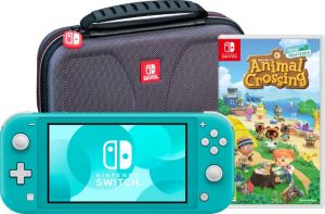 Nintendo Game onderweg pakket Switch Lite Turquoise