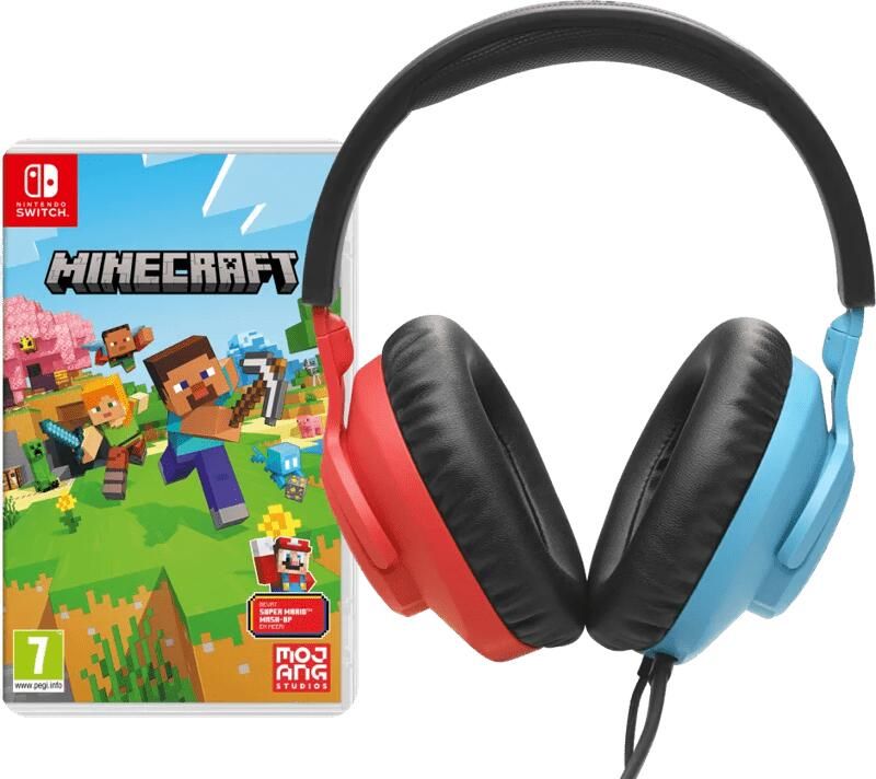 Nintendo Minecraft Switch + JBL Quantum 100N