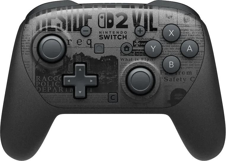 Nintendo Switch 2 Pro Controller Resident Evil Requiem Edition