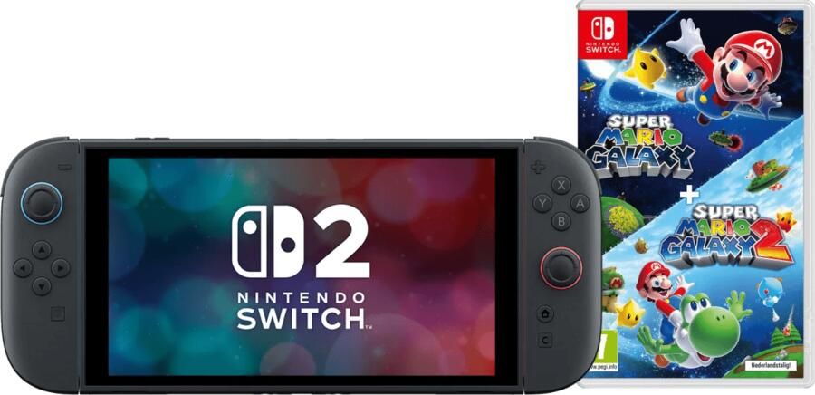 Nintendo Switch 2 + Super Mario Galaxy 1+2
