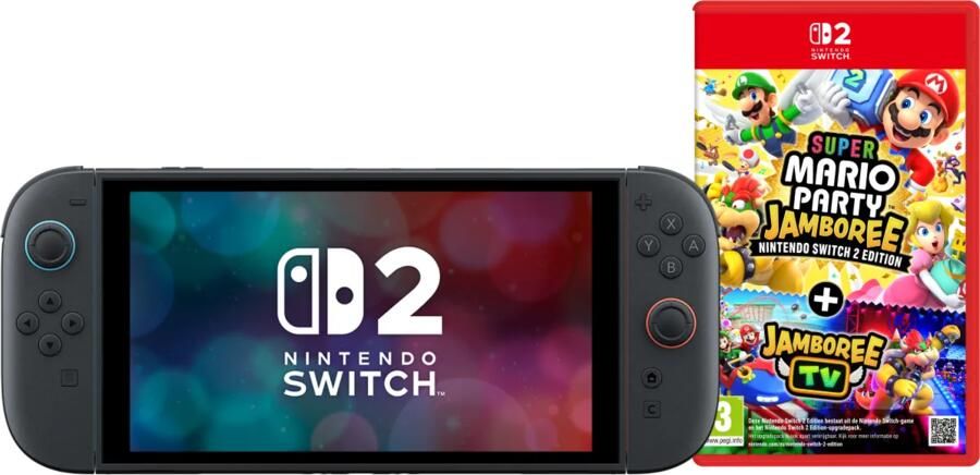 Nintendo Switch 2 + Super Mario Party Jamboree