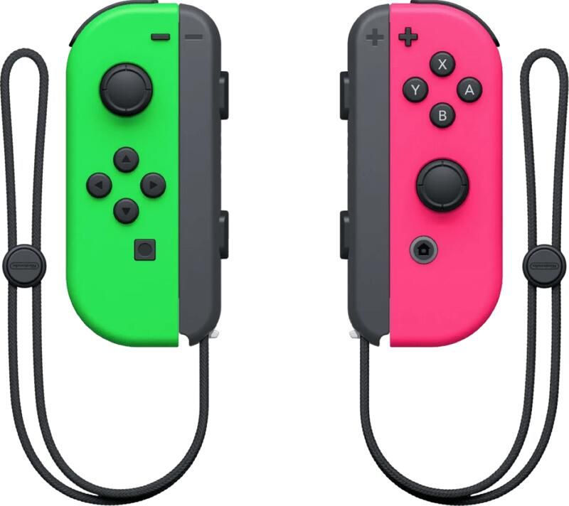 Nintendo Switch Joy-Con set Splatoon Groen Roze
