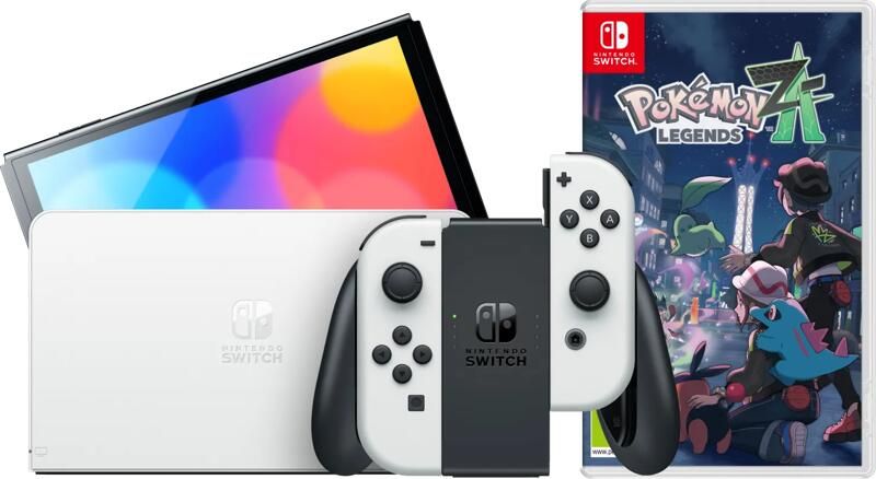 Nintendo Switch OLED Wit + Pokémon Legends: Z-A
