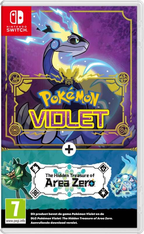 Nintendo Pokémon Violet + Hidden Treasures of Area Zero uitbreidingspakket