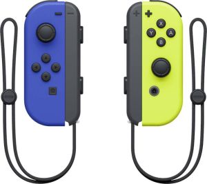 Nintendo Switch Joy-Con set Blauw Neon Geel