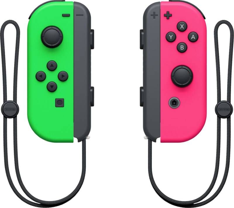 Nintendo Switch Joy-Con set Splatoon Groen Roze