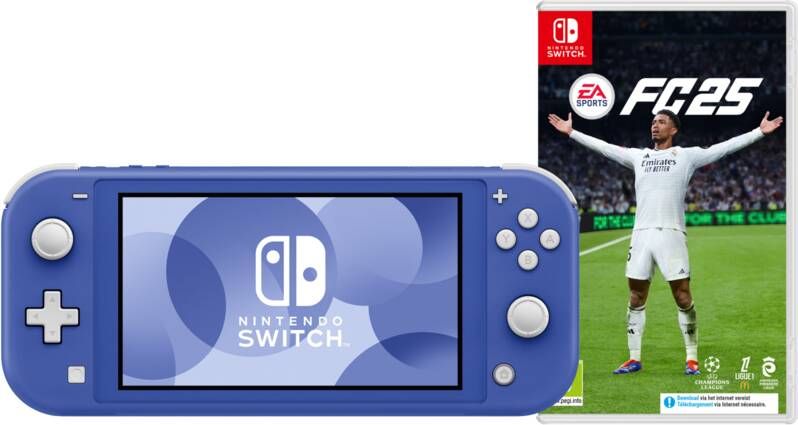 Nintendo Switch Lite Blauw + EA Sports FC 25