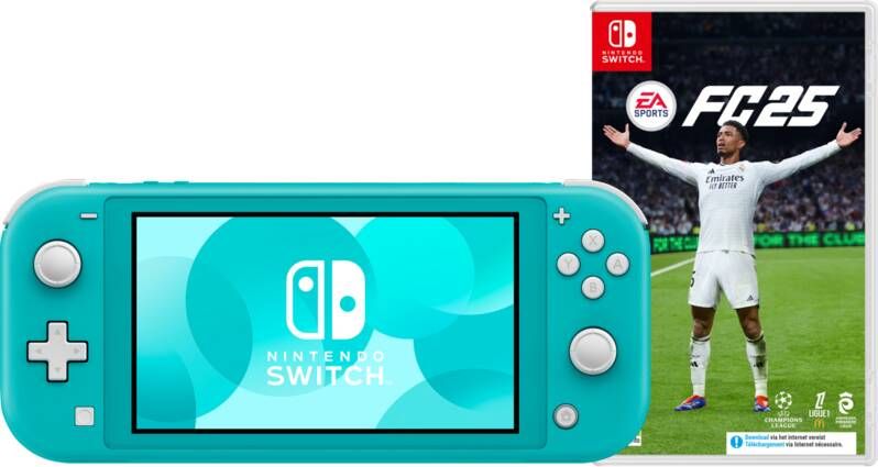 Nintendo Switch Lite Turquoise + EA Sports FC 25