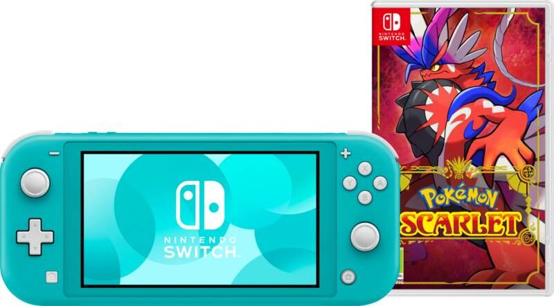 Nintendo Switch Lite Turquoise + Pokémon Scarlet