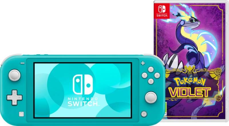 Nintendo Switch Lite Turquoise + Pokémon Violet